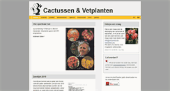Desktop Screenshot of cactussen-en-vetplanten.org